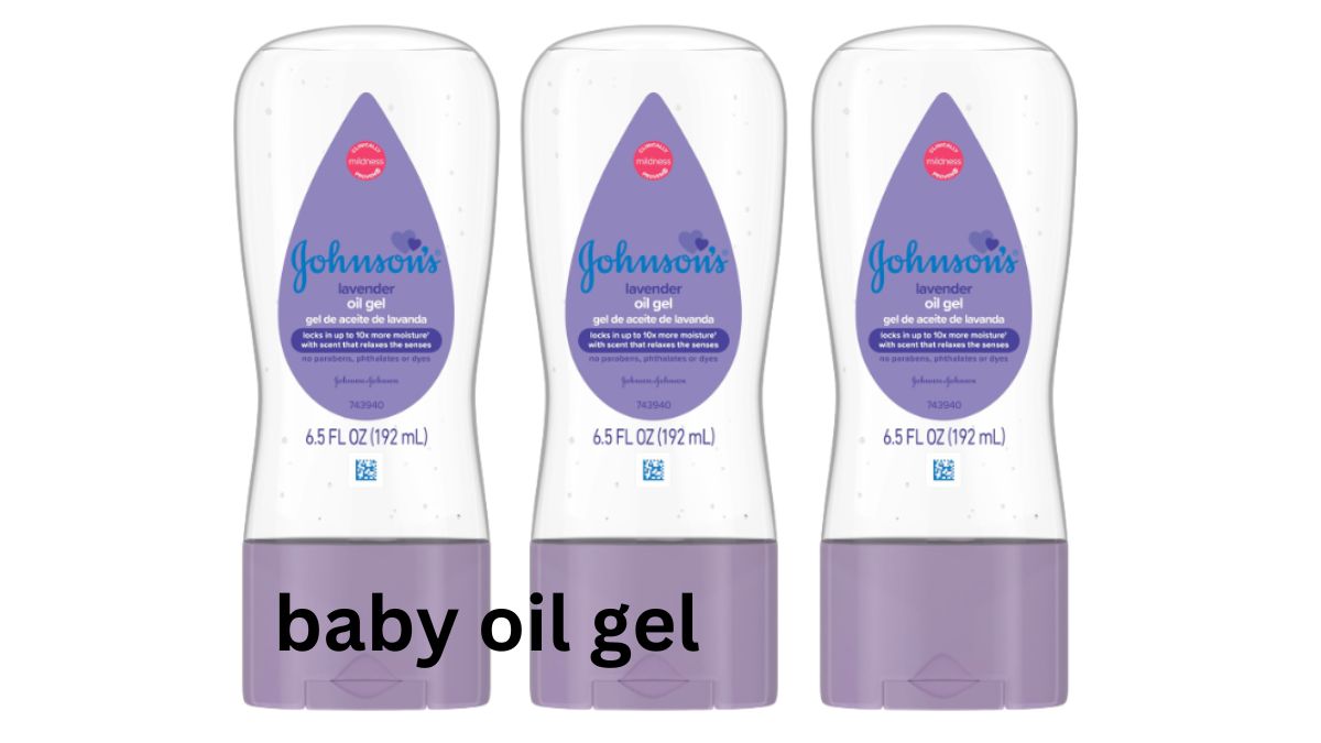 baby oil gel