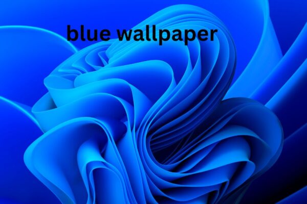 blue wallpaper