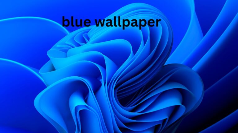 blue wallpaper